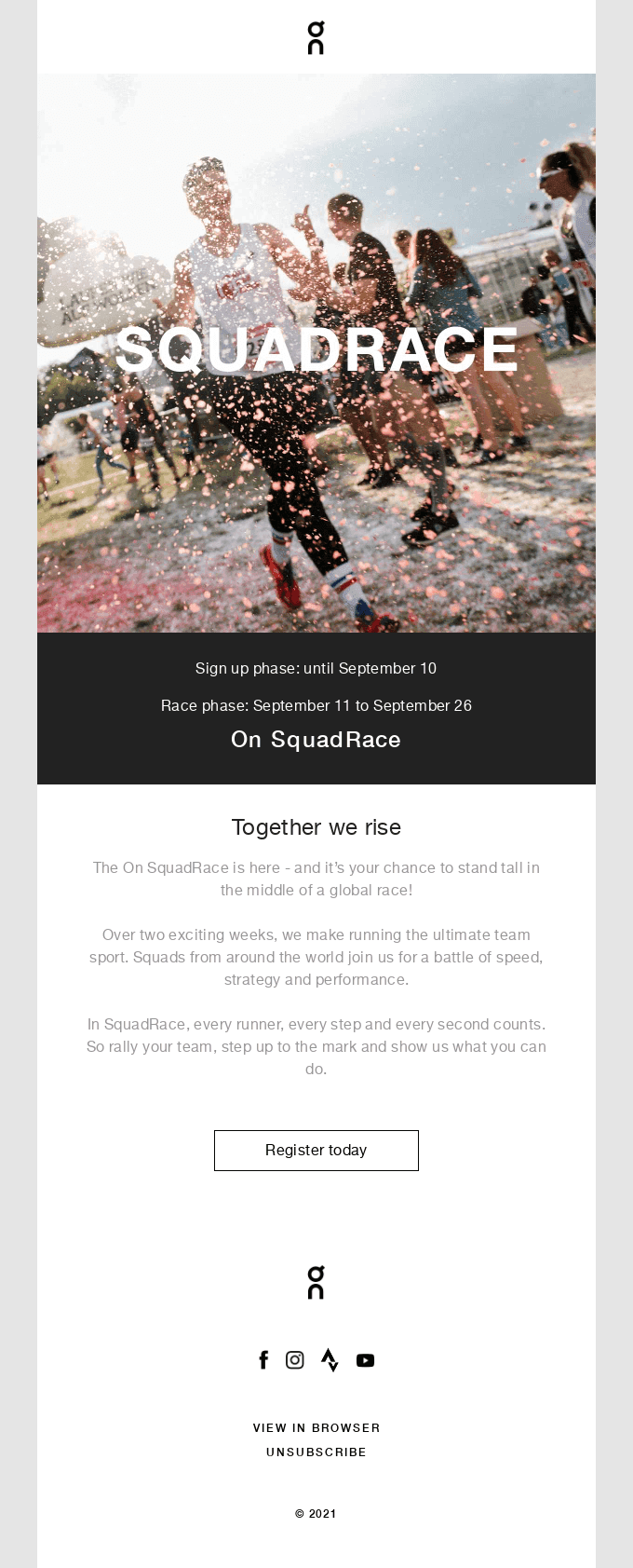 ☁️ Welcome to On SquadRace