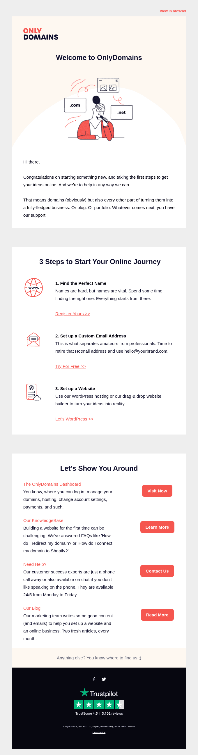 Welcome to OnlyDomains 👋