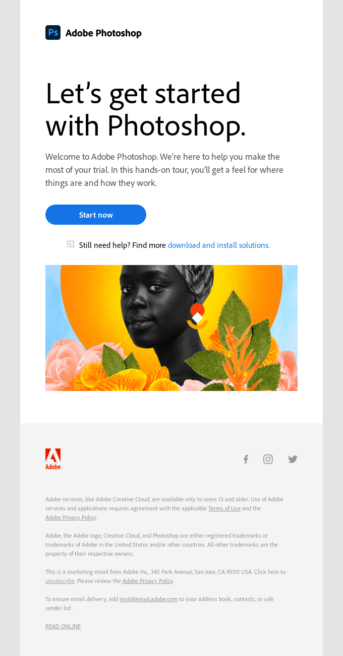 Welcome to Photoshop