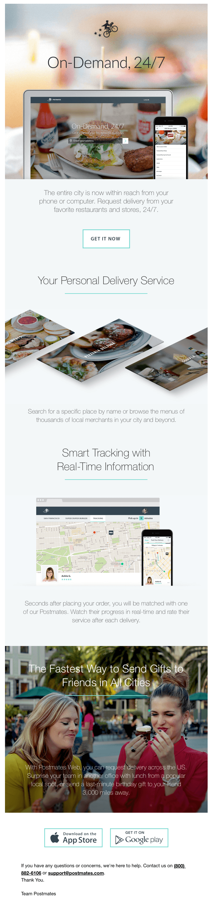 Welcome to Postmates