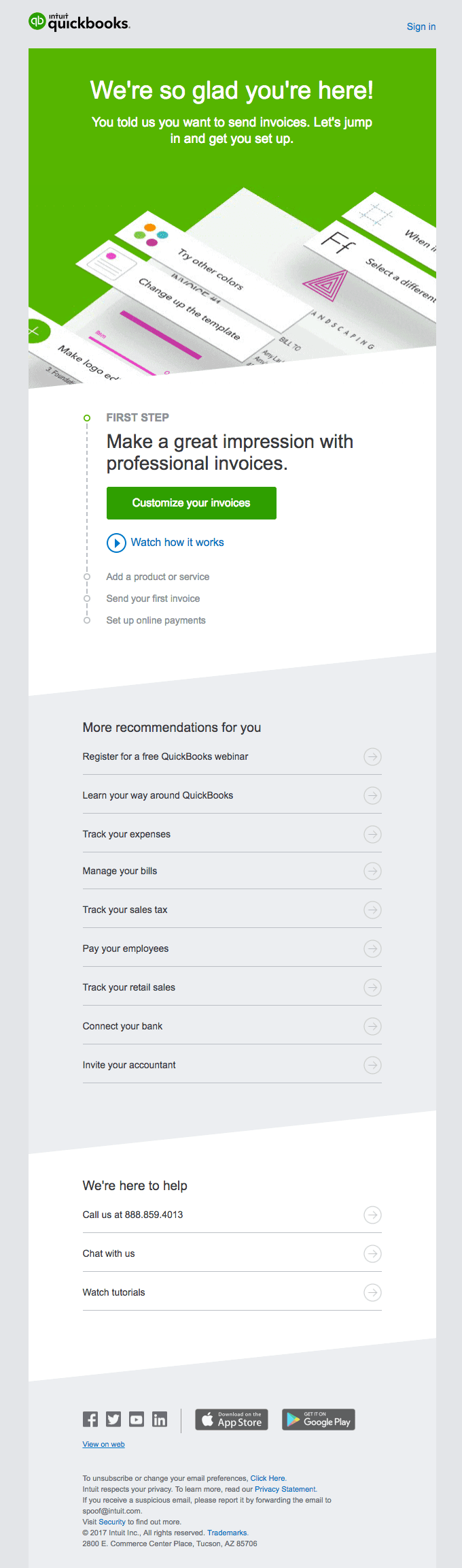 Welcome to QuickBooks!