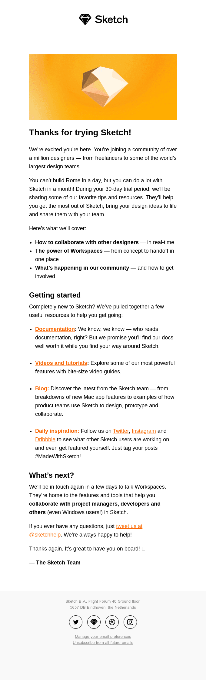 Welcome to Sketch! 👋