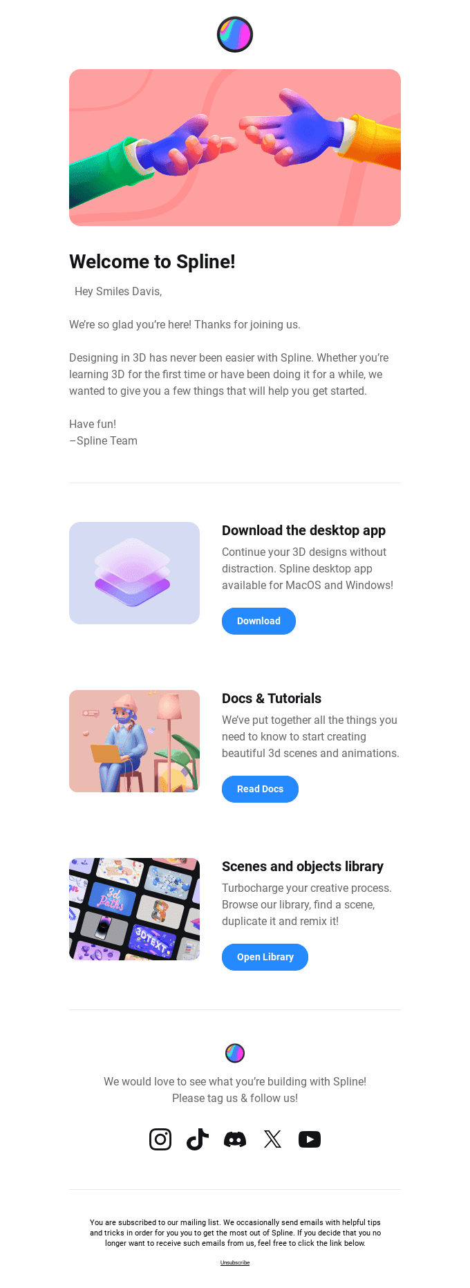 🌈 Welcome to Spline!