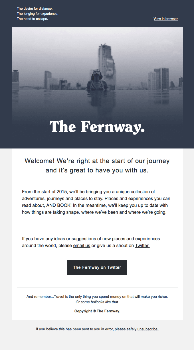 Welcome to The Fernway