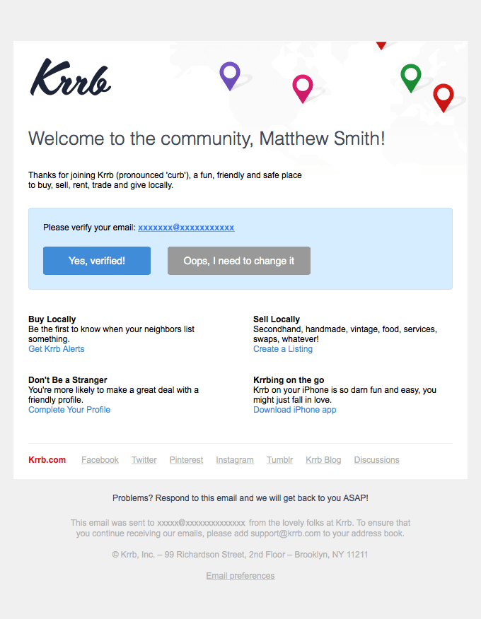 Welcome to the Neighborhood!