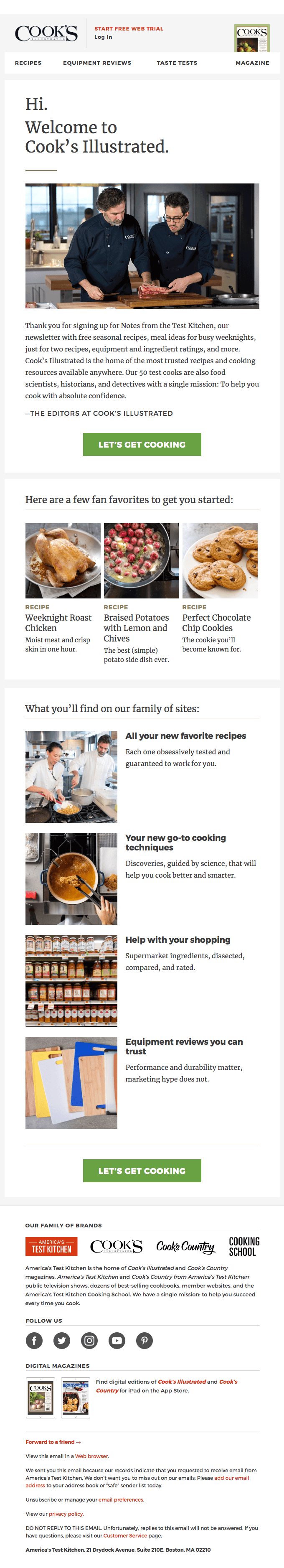 Welcome to the Test Kitchen
