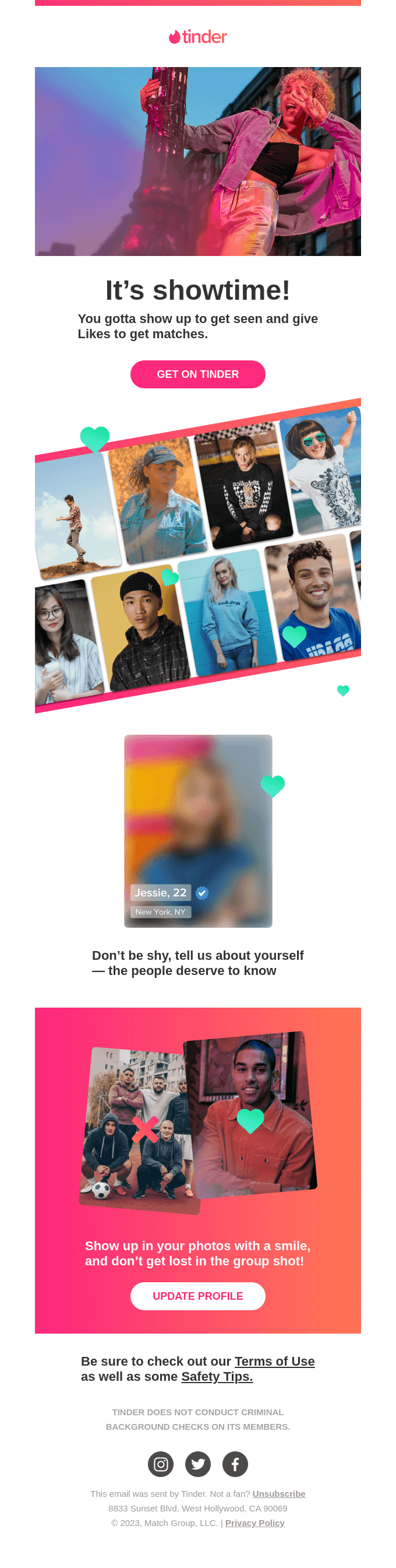 Welcome to Tinder