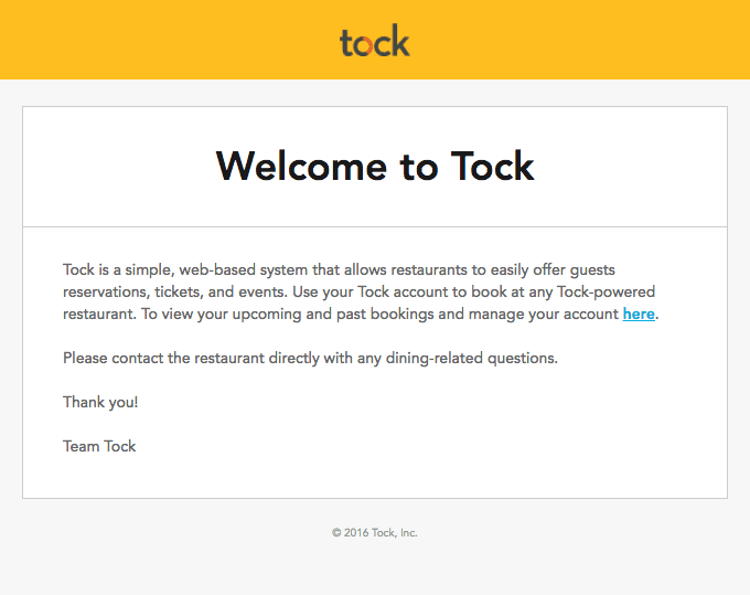 Welcome to Tock