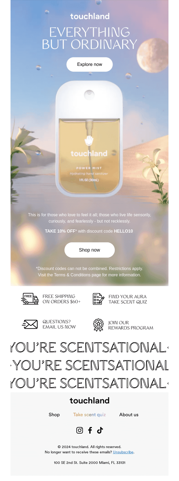 Welcome to Touchland ✨