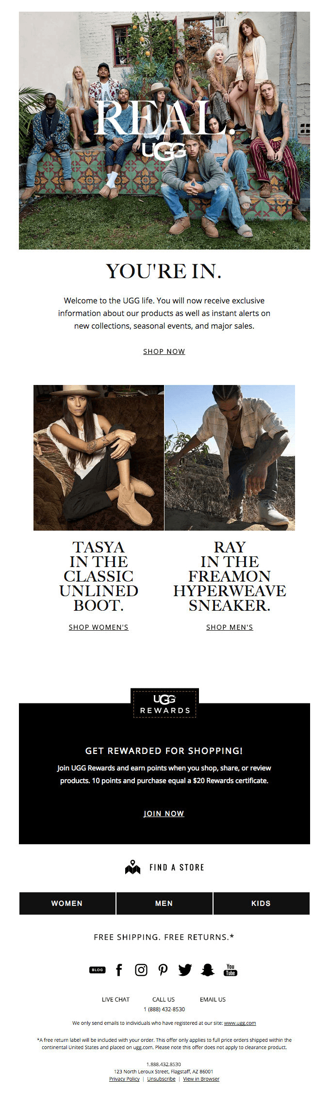 Welcome to UGG®