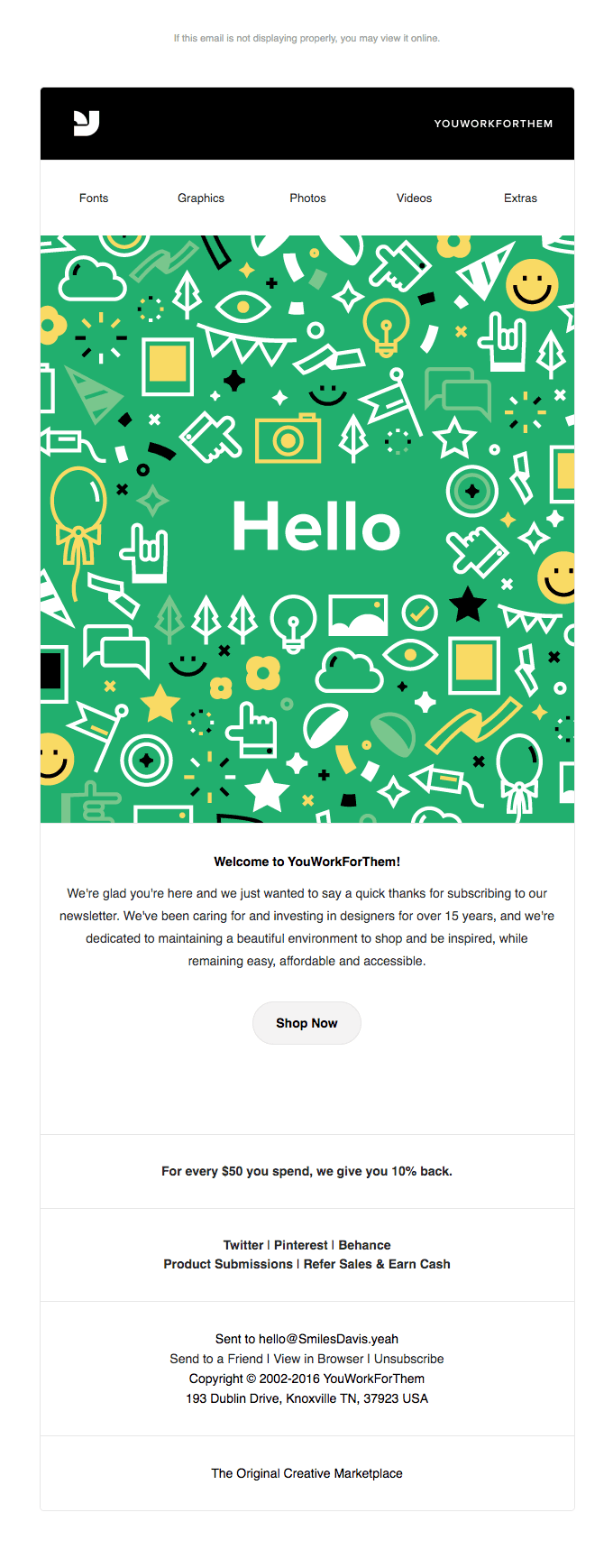 Welcome to YouWorkForThem!