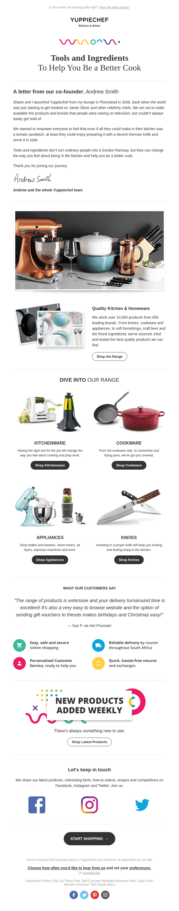 Welcome to Yuppiechef