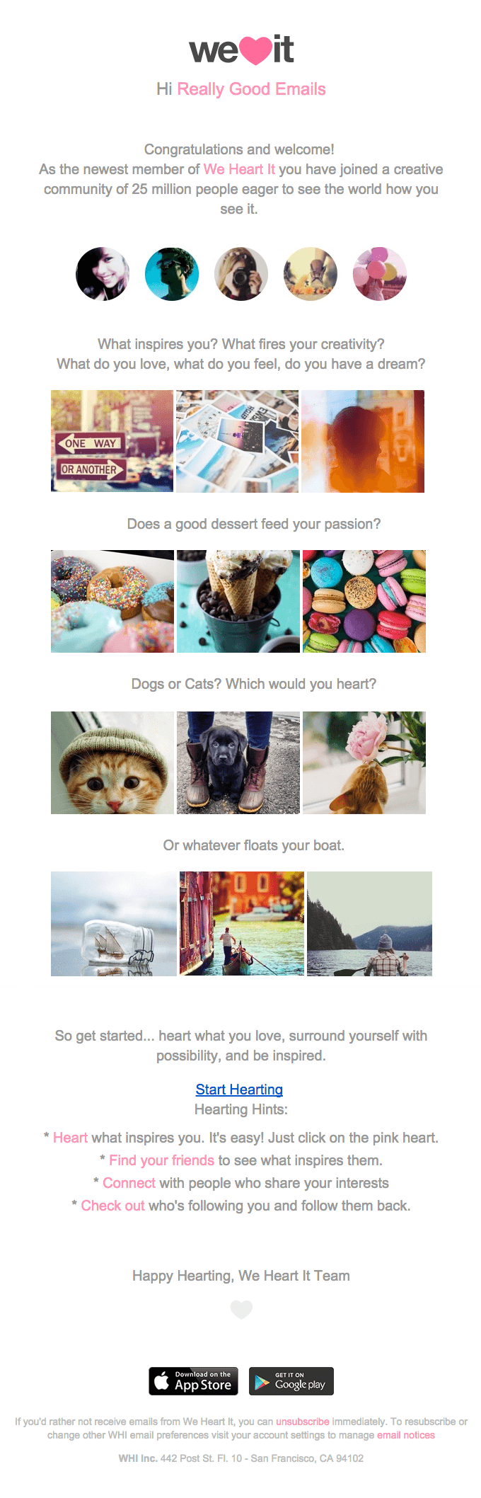 Welcome to We Heart It