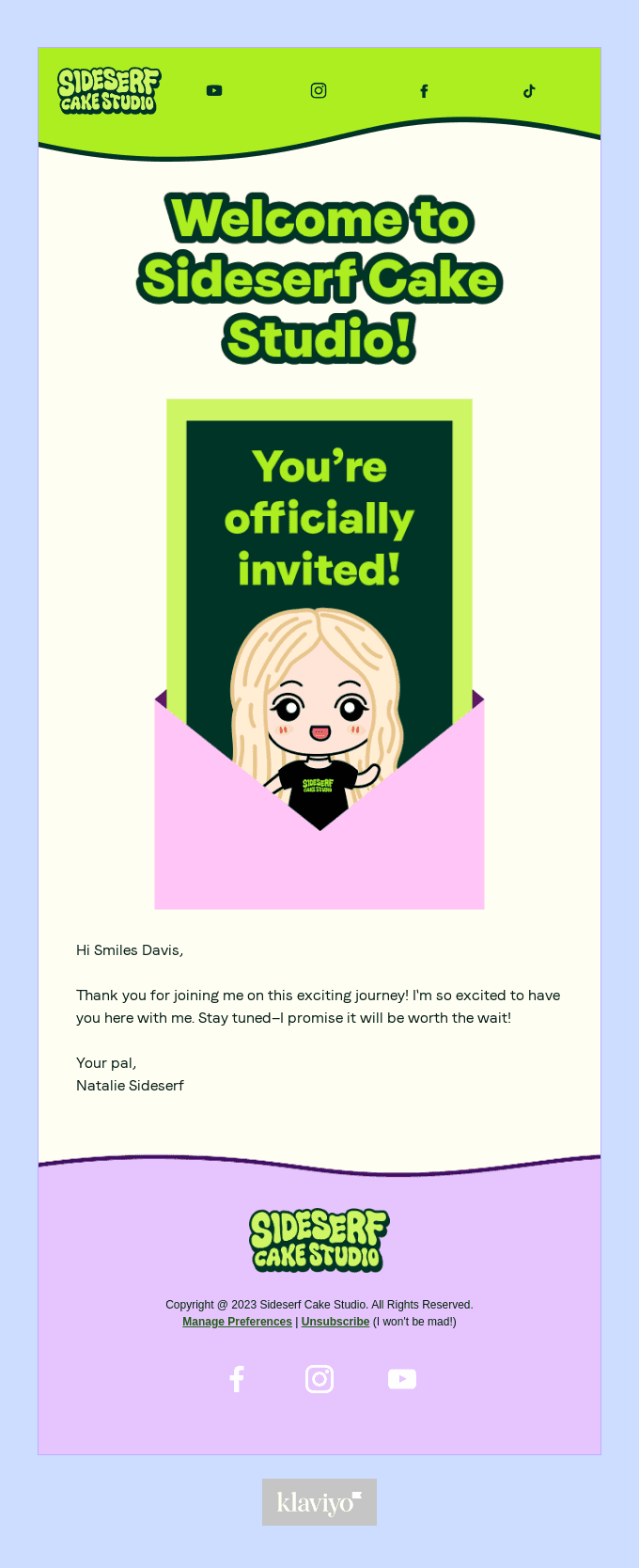 We're almost there! 💚🍰