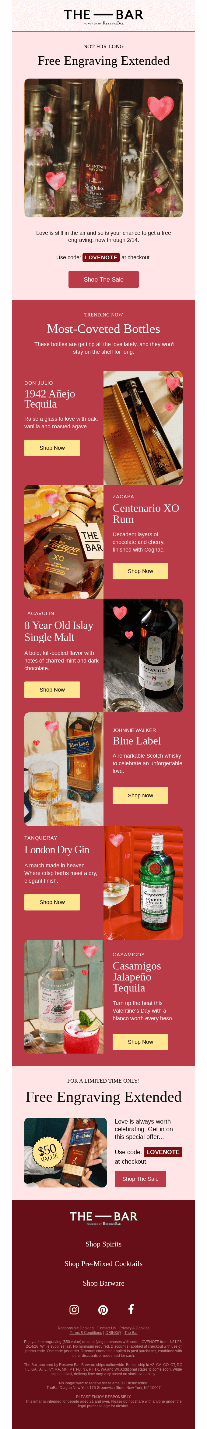 We’re feeling romantic…