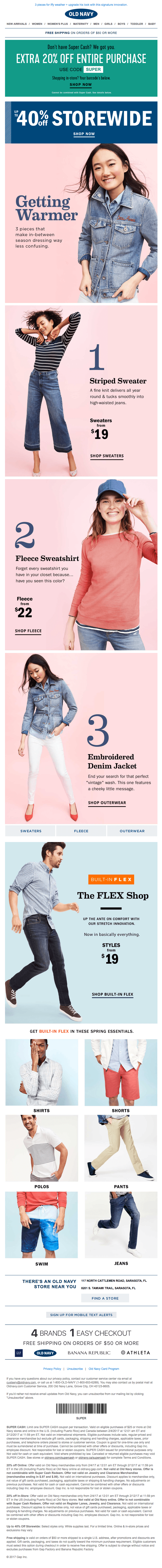 We’re giving you…