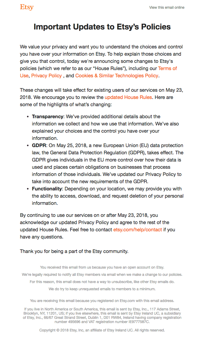 We’re updating Etsy’s policies