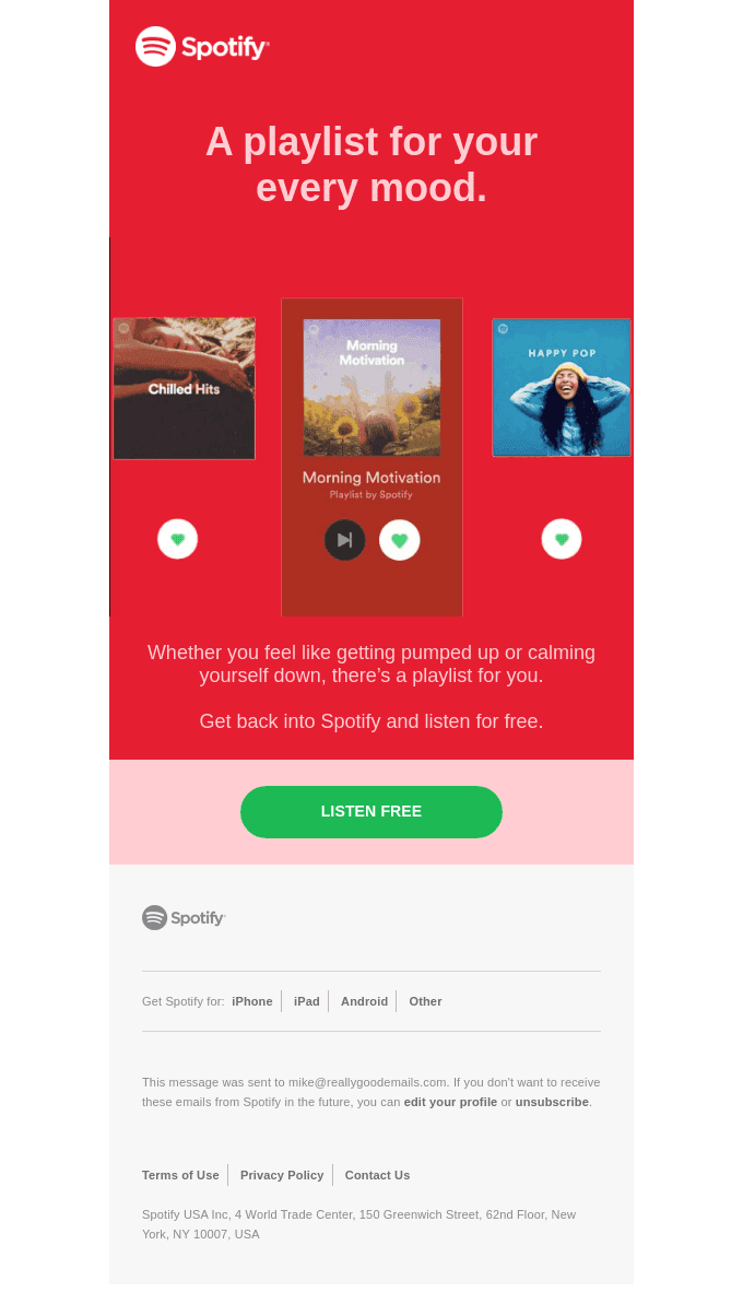 We’ve got playlists for you