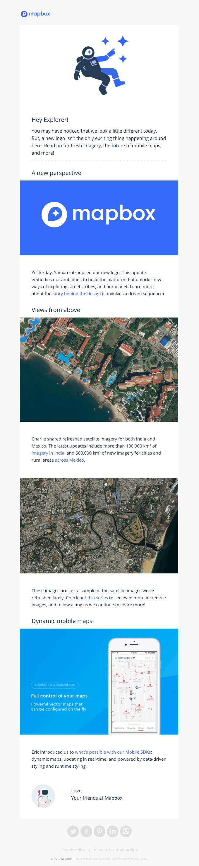 What’s new at Mapbox