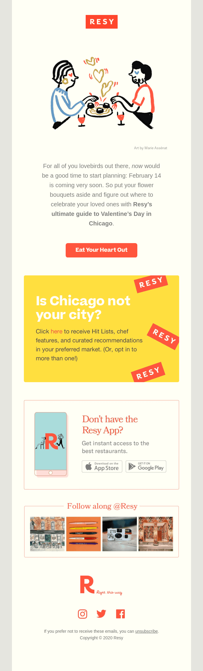 Where to Spend Valentine’s Day