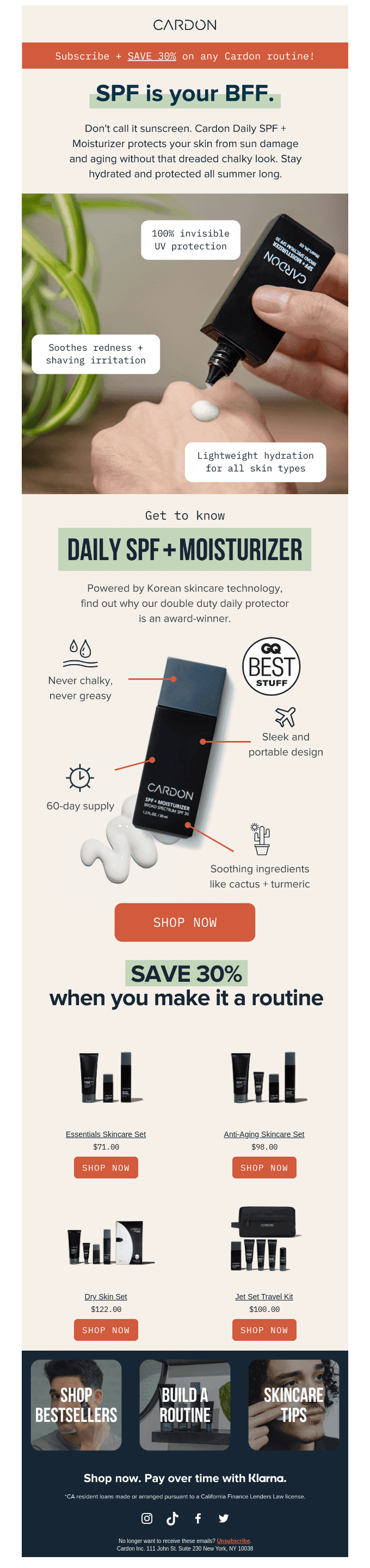 Why our SPF is a game changer
