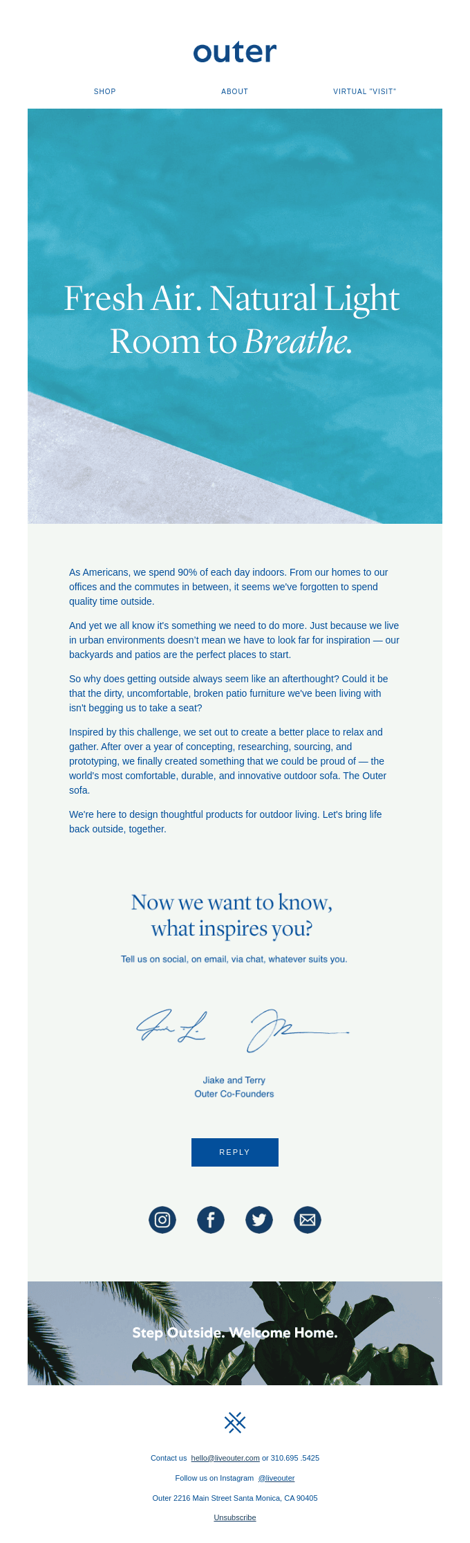 Why we started Outer