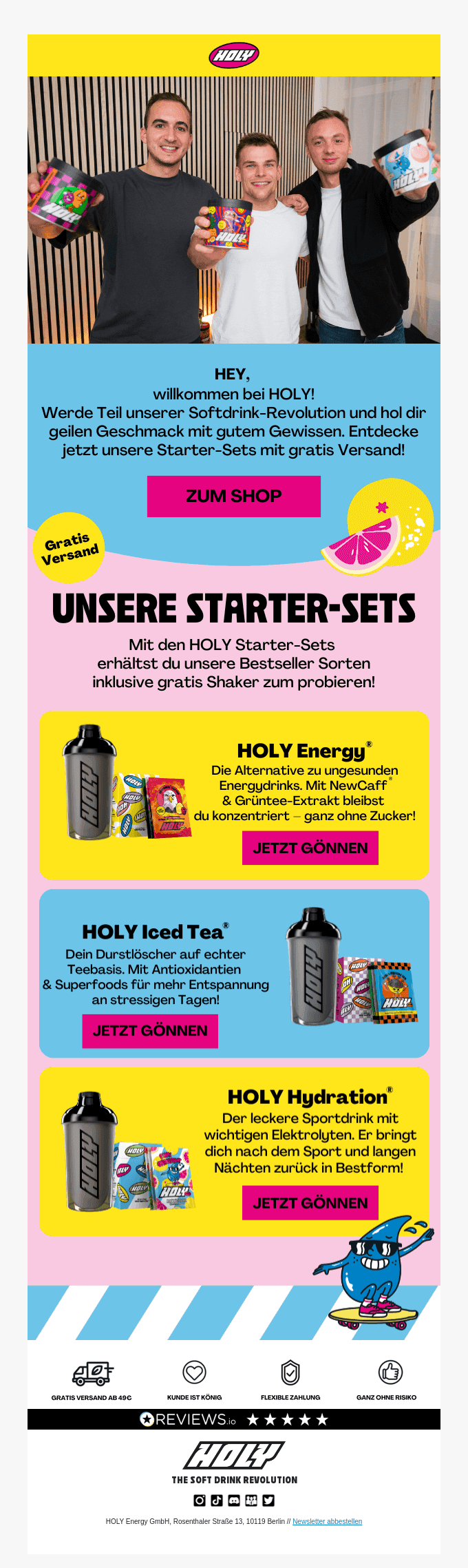 🦅 Willkommen im HOLY Squad