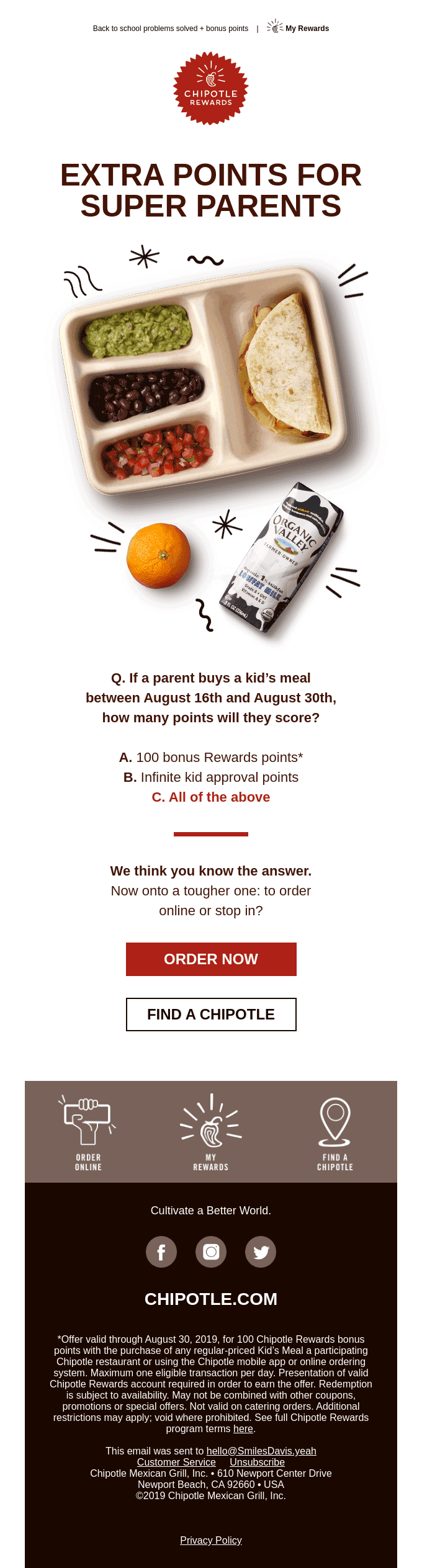 Win at parenting