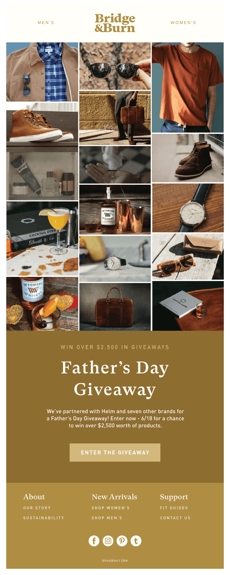 Win Over $2,500 in Giveaways