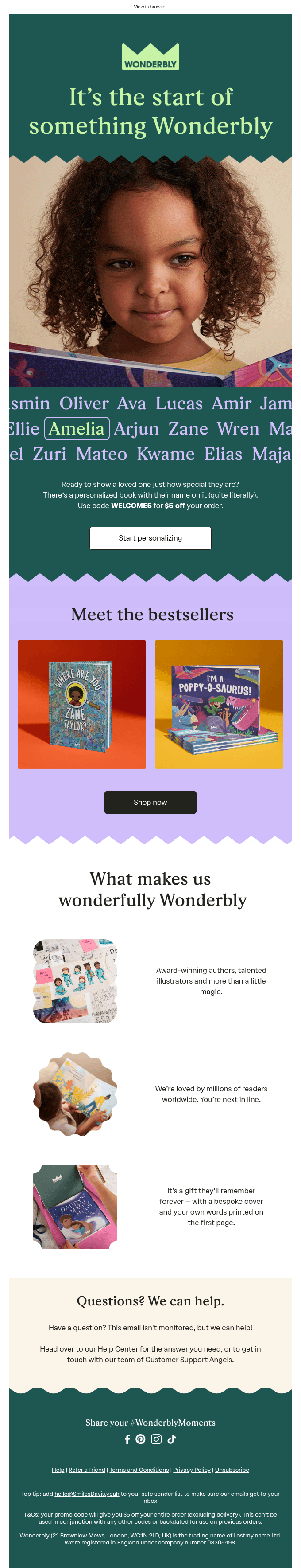Ready to make your first personalized book?