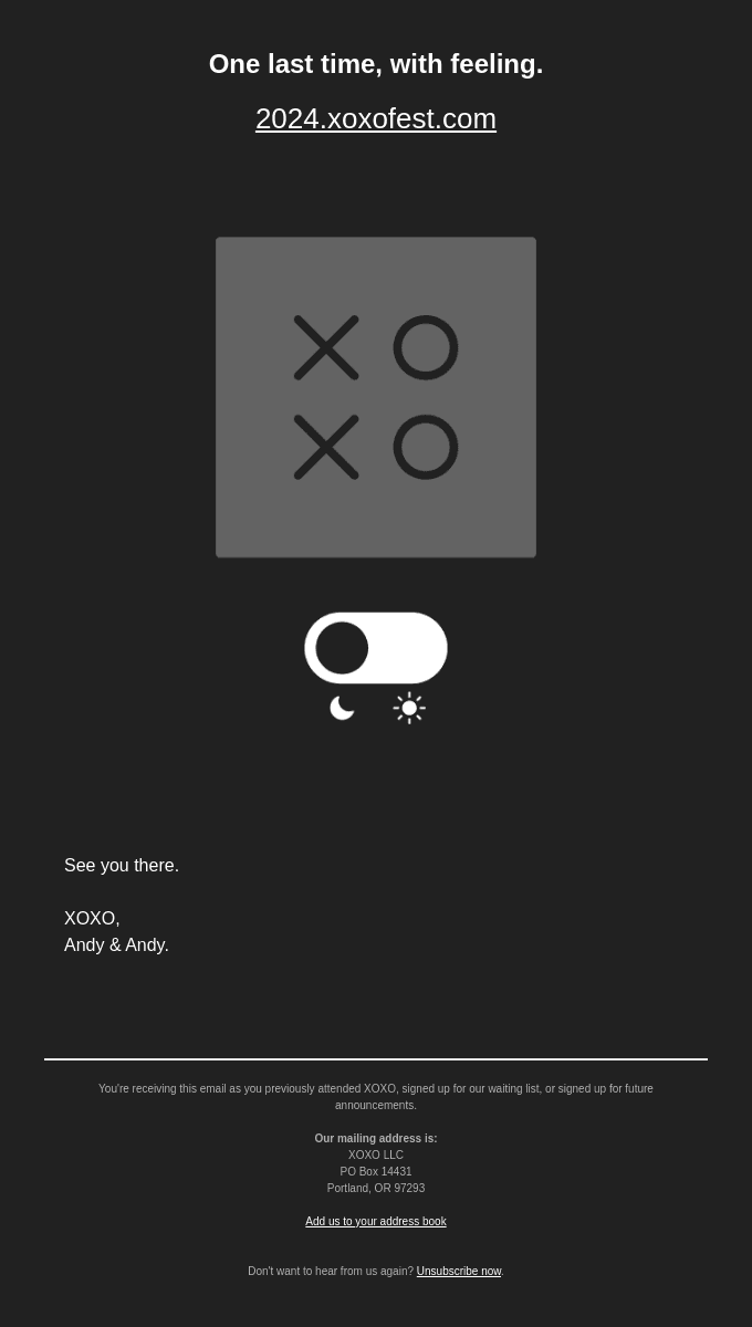 XOXO 2024