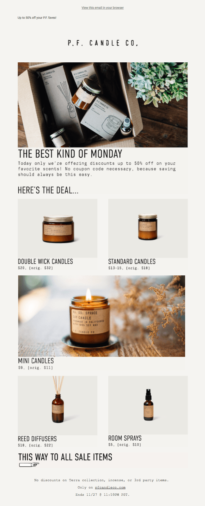 Yep, we’re having a sale!