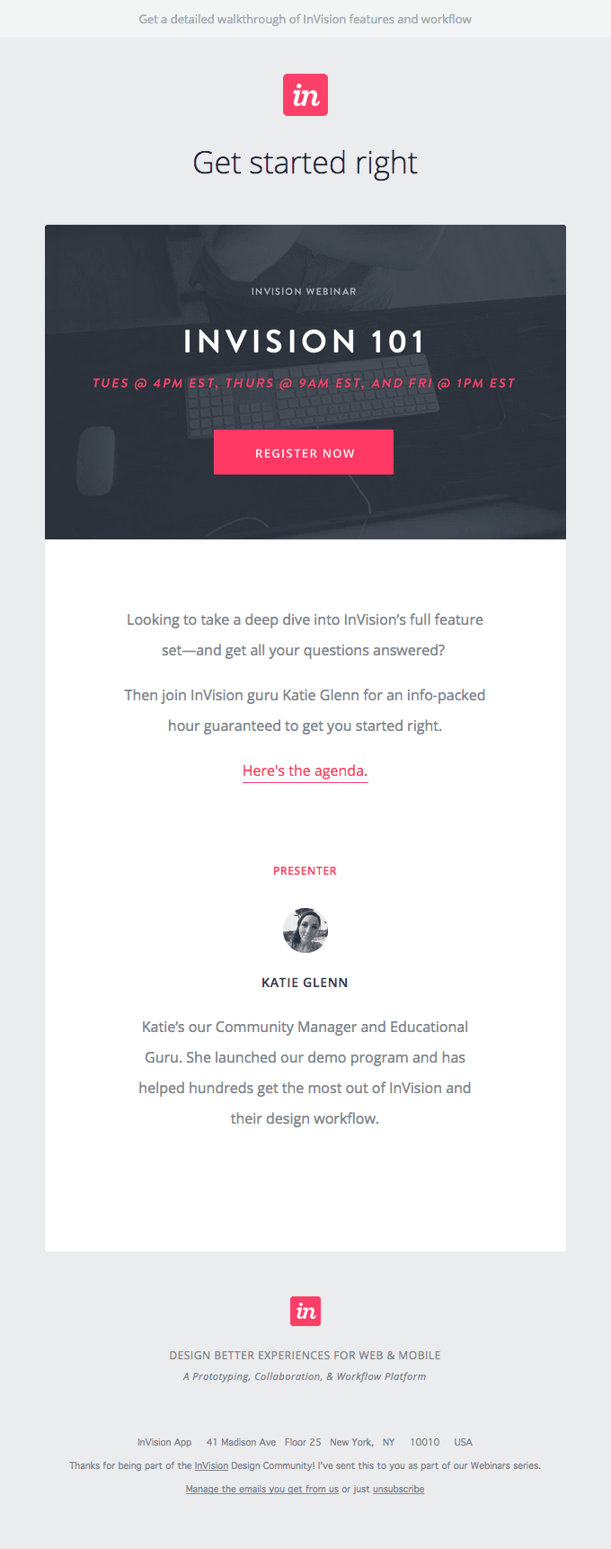 You’re invited to our webinar, Invision 101