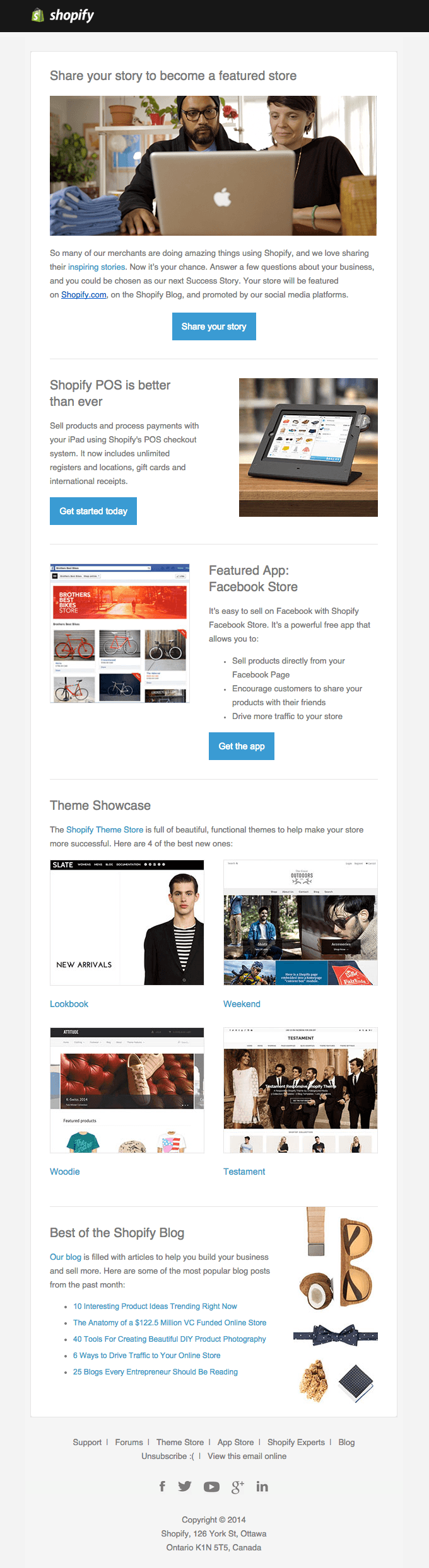 Paul, You Could Be Showcased by Shopify