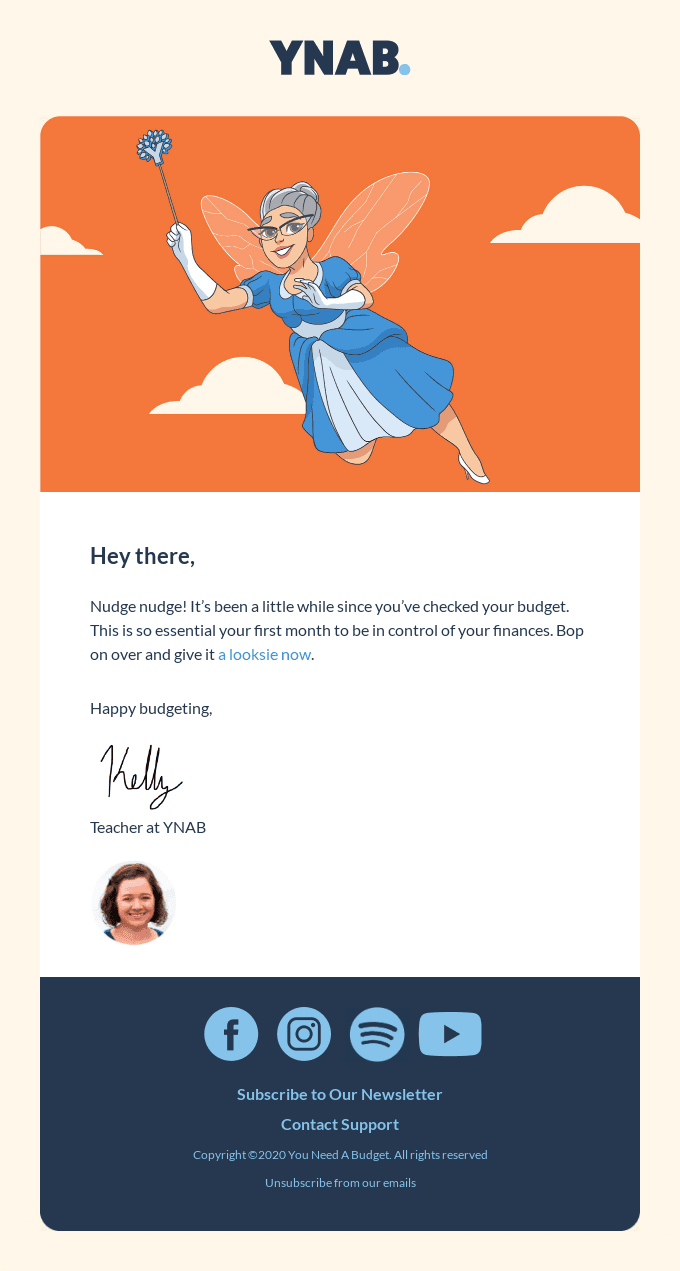 Your budget misses you!