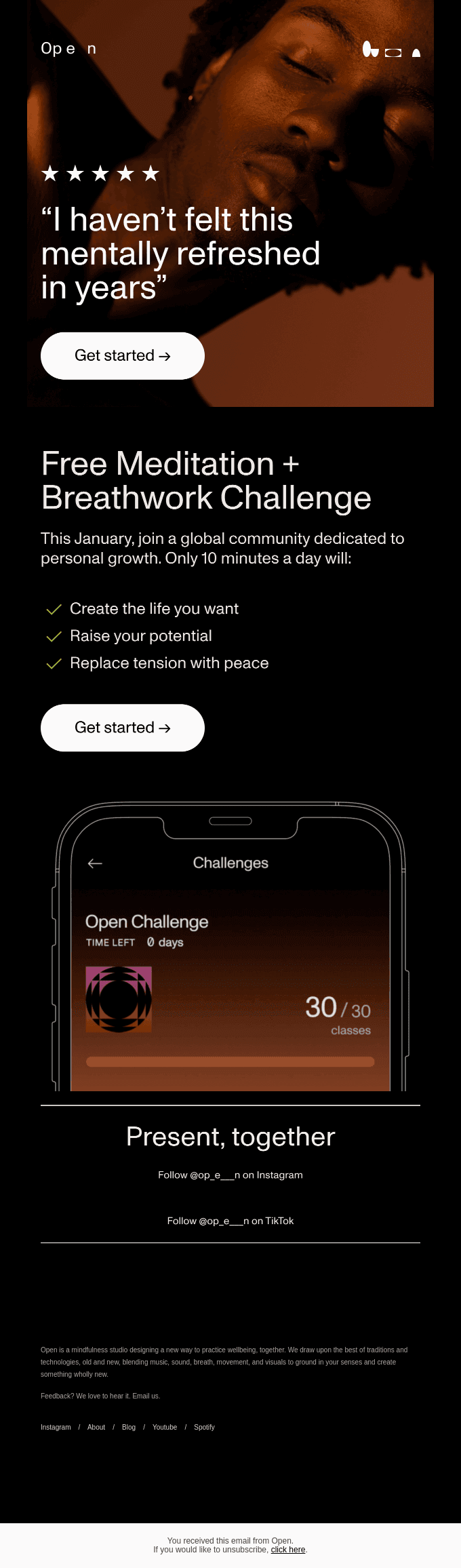 Your FREE New Year Challenge ⚡