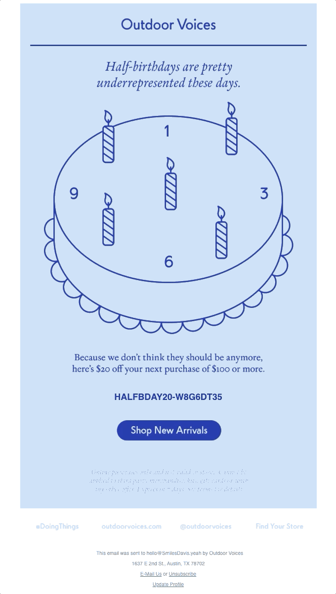 Your gift is waiting