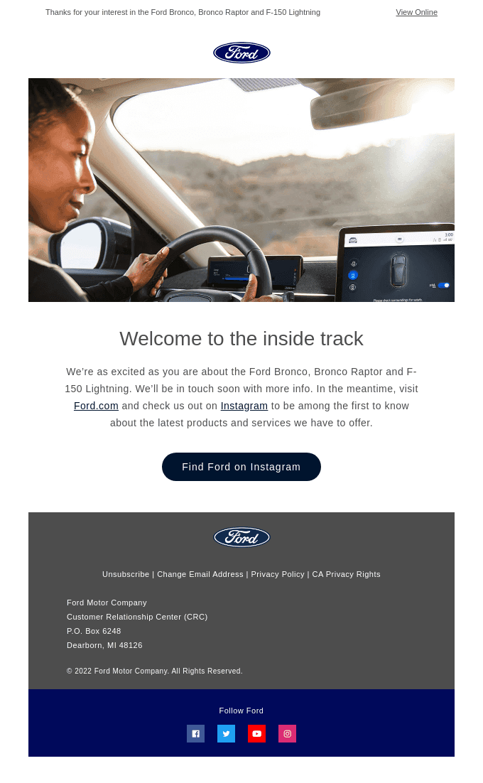 Your journey starts here