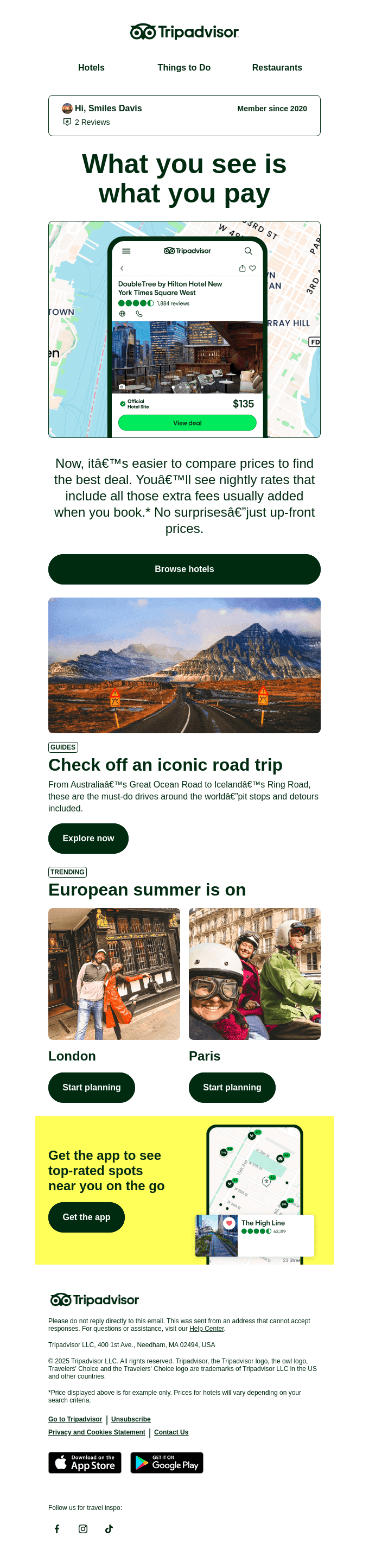 Your July member update