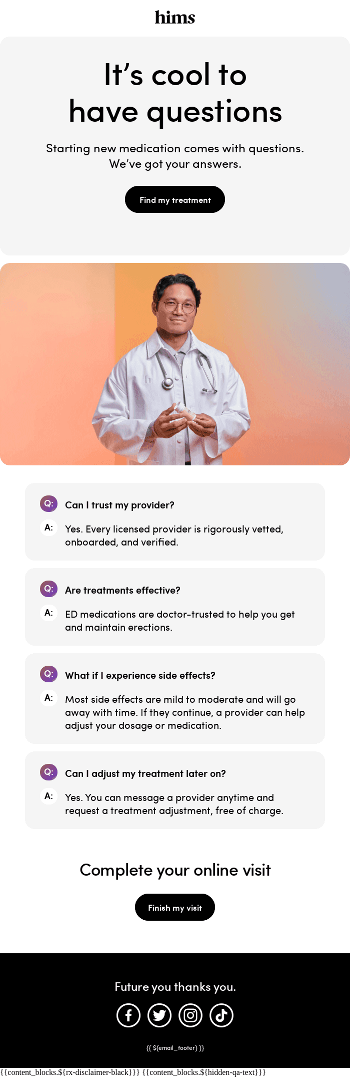 Your questions, answered