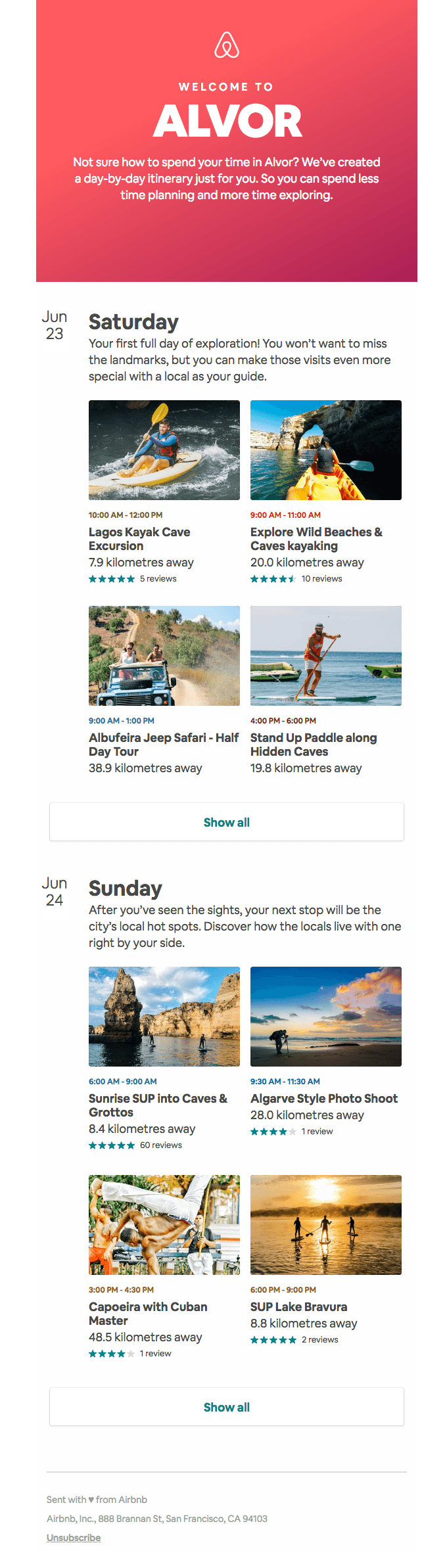 Your trip to Alvor