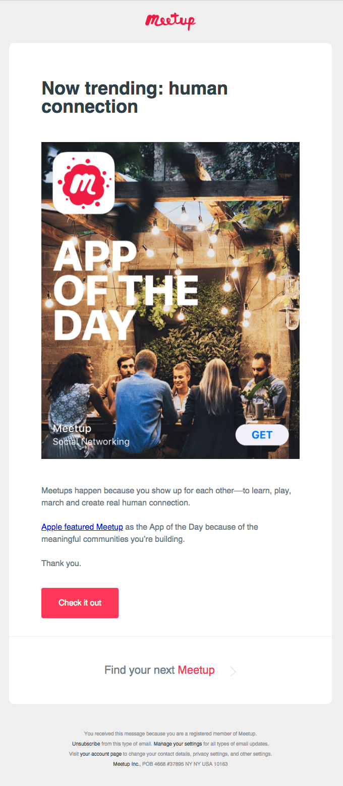 You’re Featured