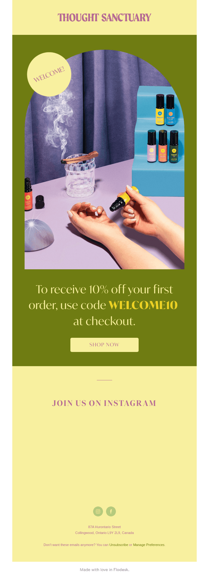 You're in!