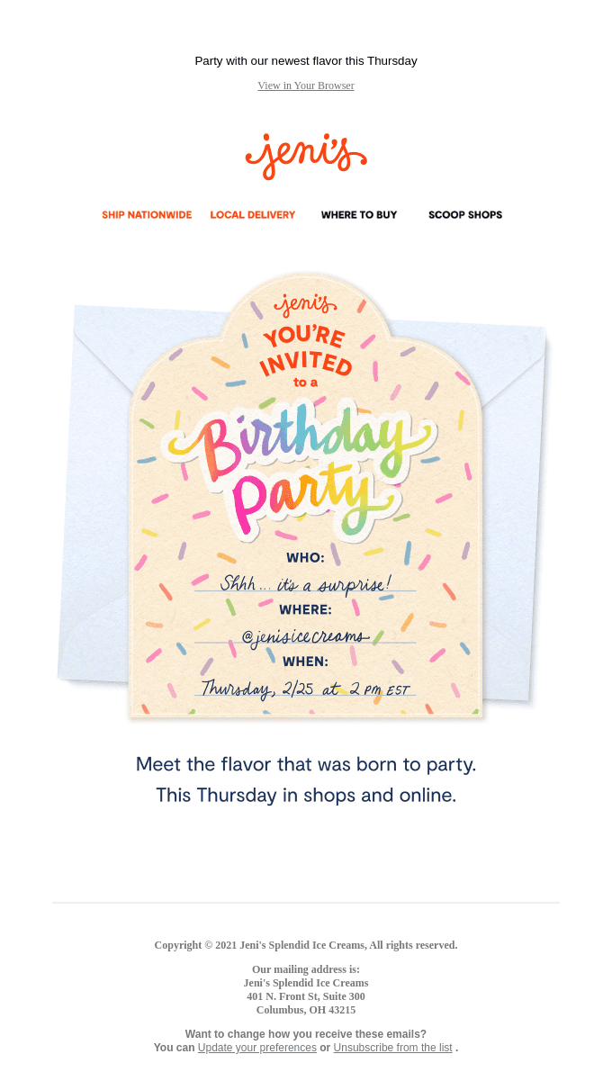 You’re invited! 🎂🍦