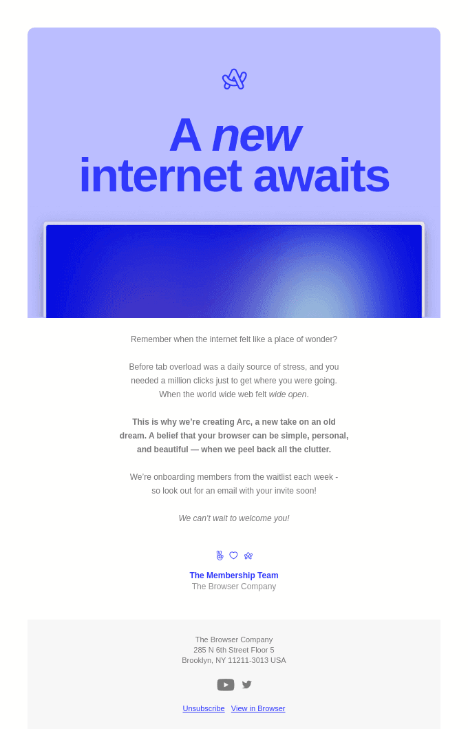 You’re on the waitlist!