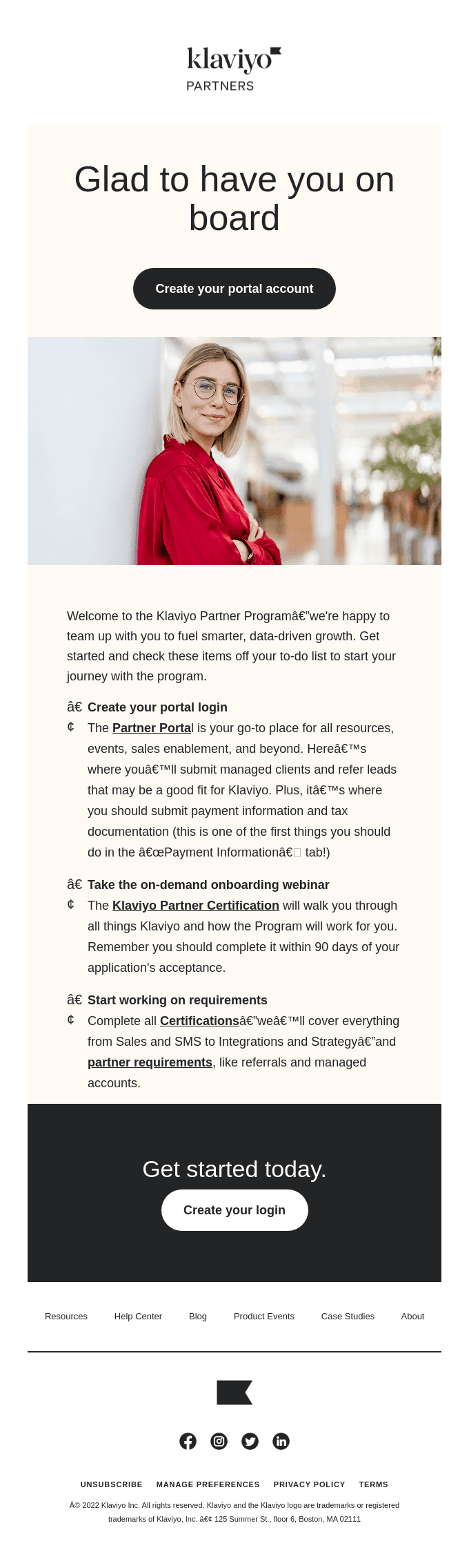 You’re set for success!