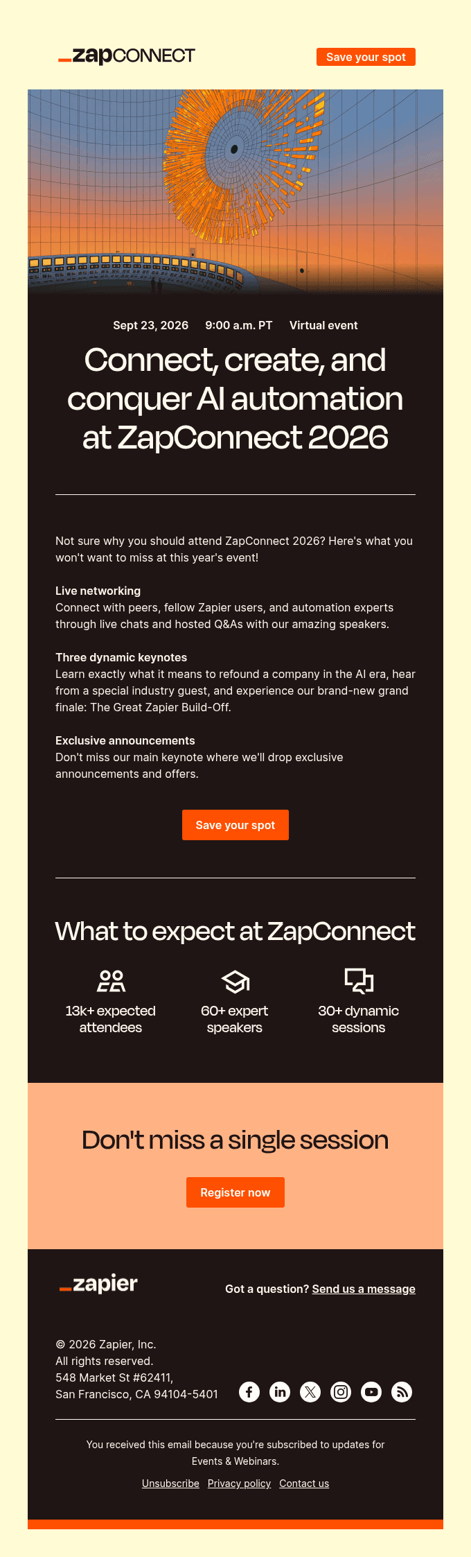 The first-timer's guide to ZapConnect 2026