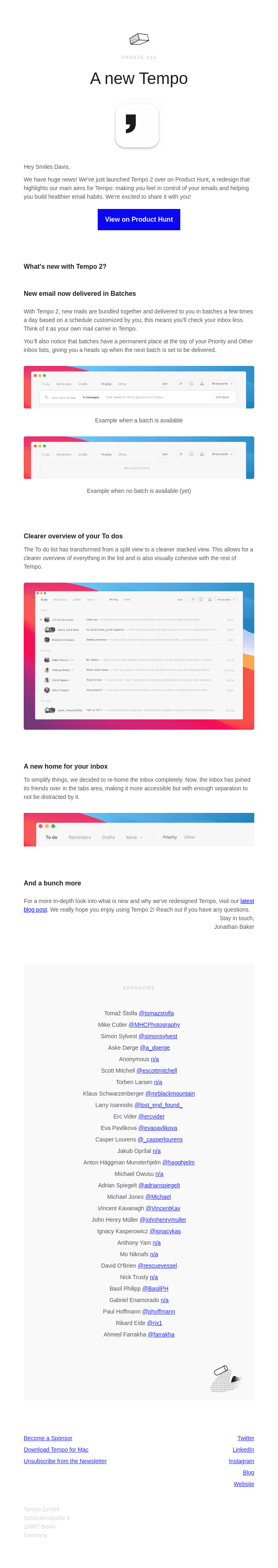 💌 Announcing Tempo 2, redesigned from the ground up