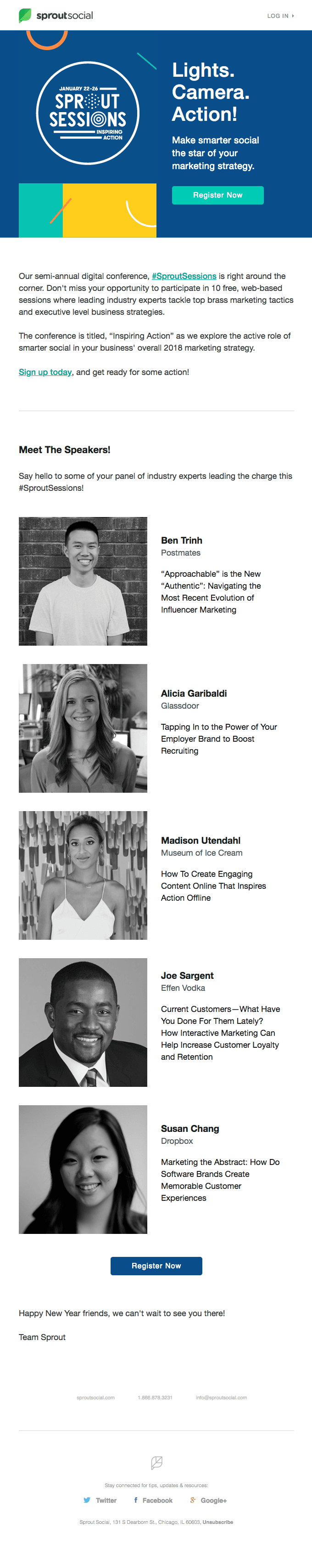 10 free sessions, 10 hot topics, 10 top experts. You in?!
