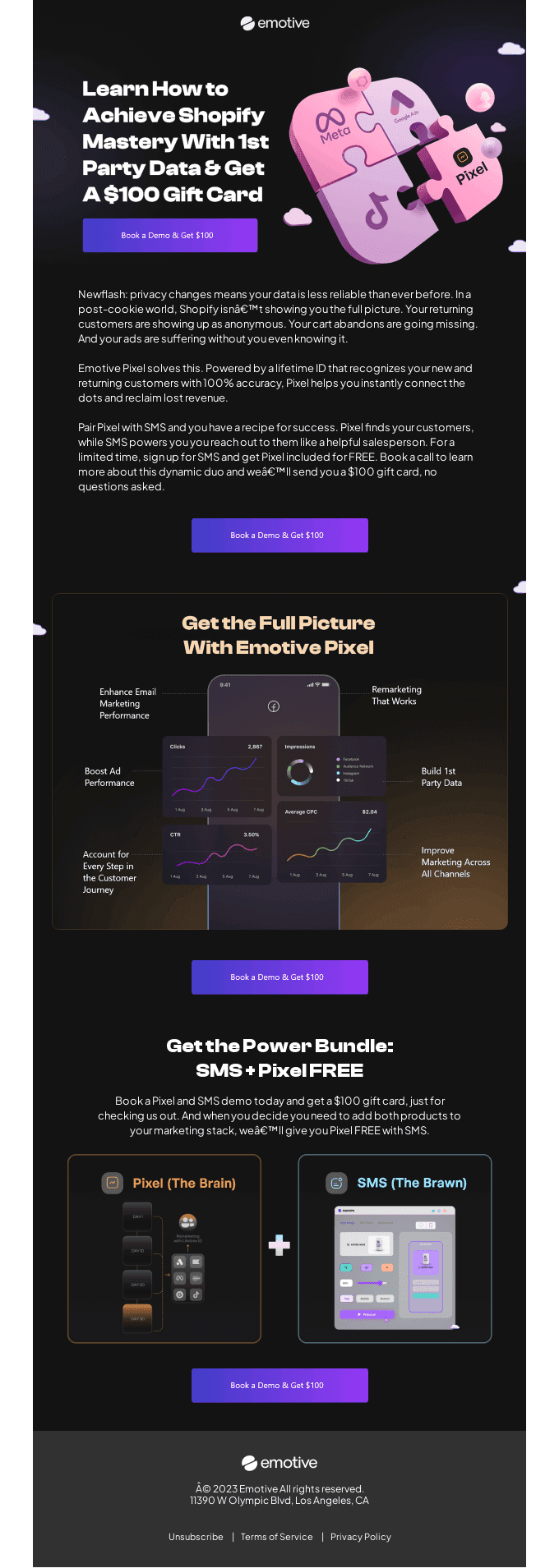 +$100 gift card unlocked (and you’re one step away from Shopify SMS mastery)
